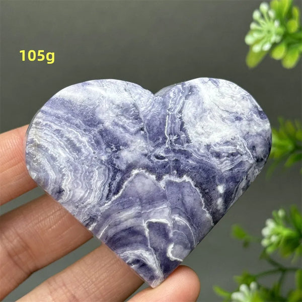 Purple Malachite Heart-ToShay.org