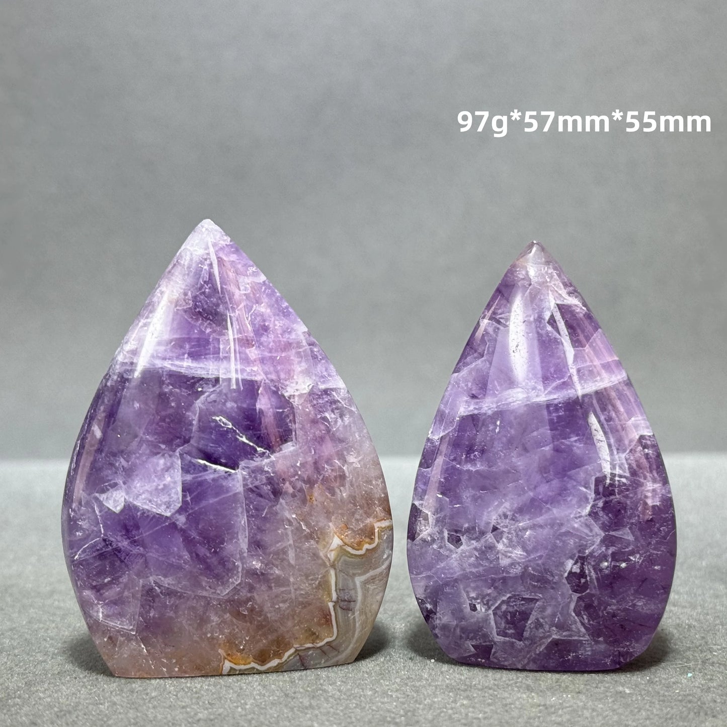 Purple Amethyst Agate Torch-ToShay.org