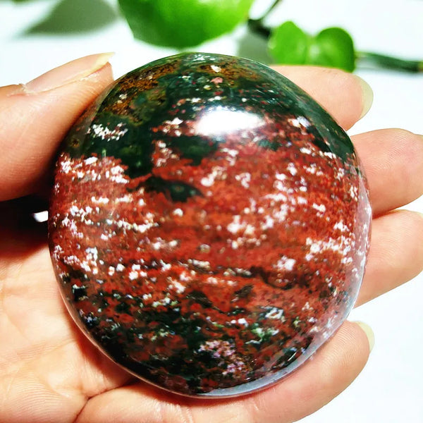 Ocean Jasper Palm Stone-ToShay.org