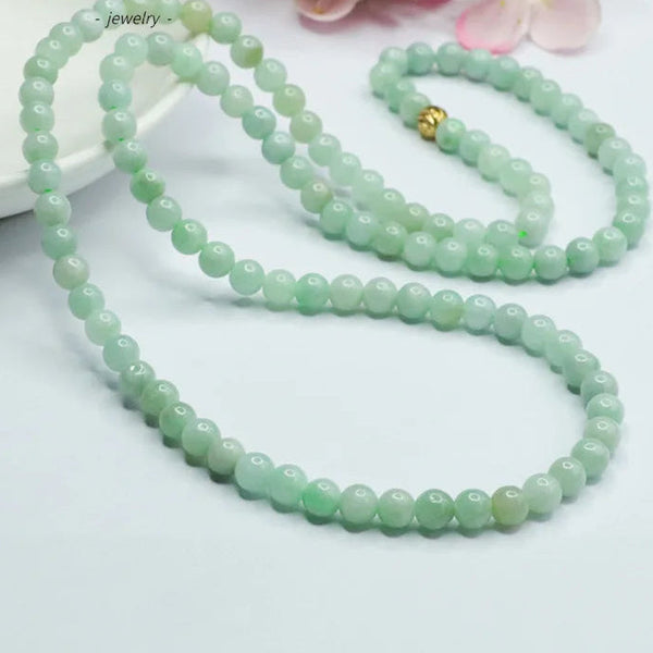 Green Jadeite Wrap Bracelet-ToShay.org