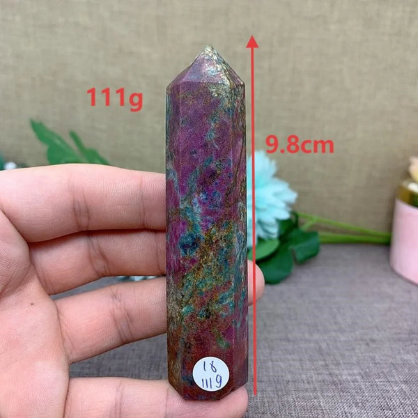 Red Ruby Crystal Point-ToShay.org