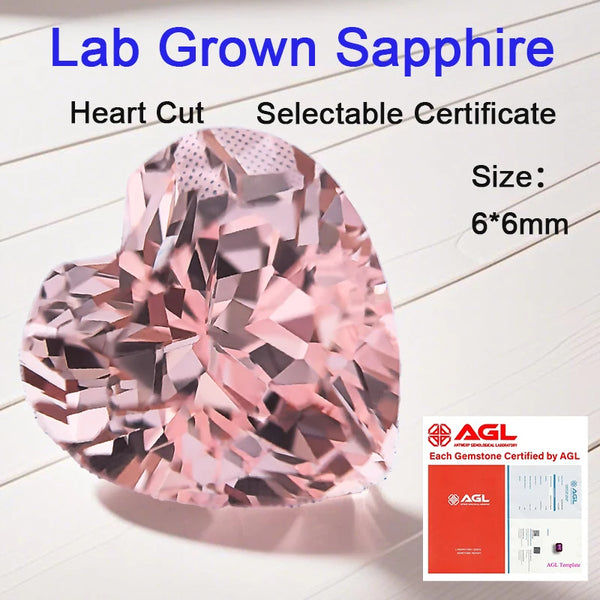 Pink Sapphire Heart-ToShay.org