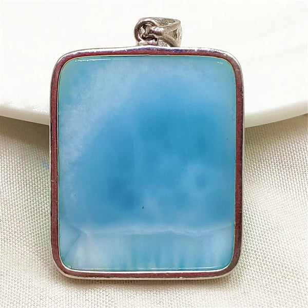 Blue Larimar Pendant-ToShay.org