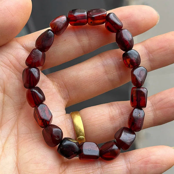 Yellow Amber Bracelet-ToShay.org