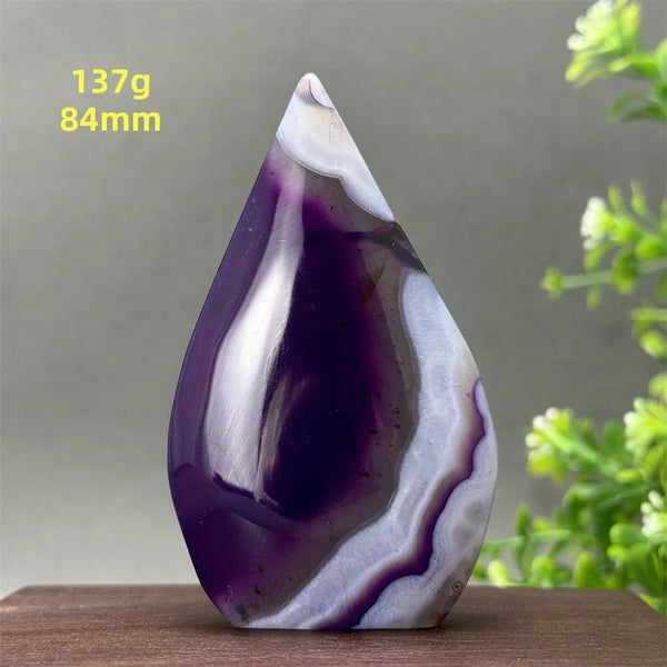 Purple Agate Torch-ToShay.org