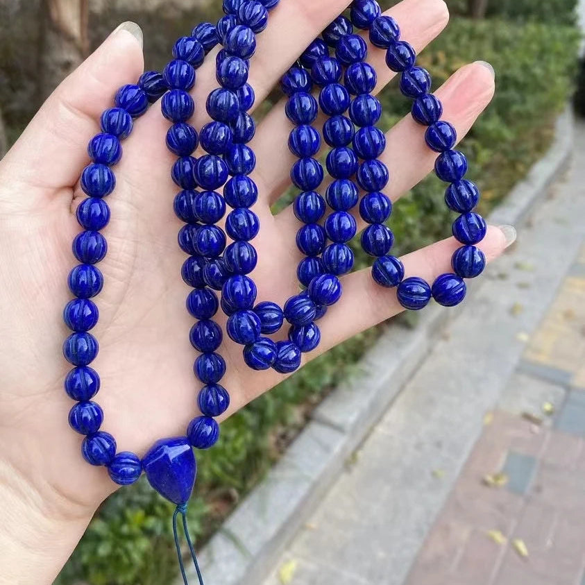 Blue Lapis Lazuli Necklace-ToShay.org