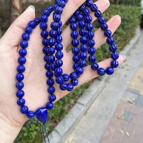 Blue Lapis Lazuli Necklace-ToShay.org