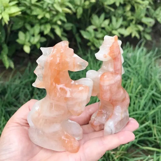 Red Fire Quartz Horse-ToShay.org
