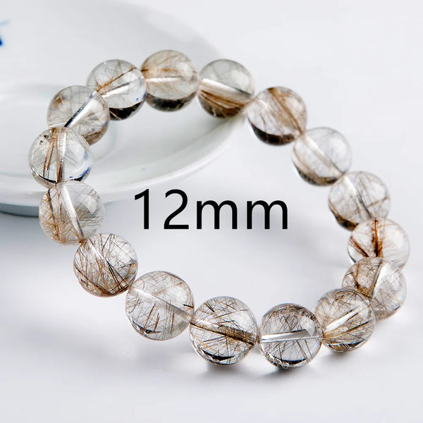 Silver Rutilated Quartz Bracelet-ToShay.org