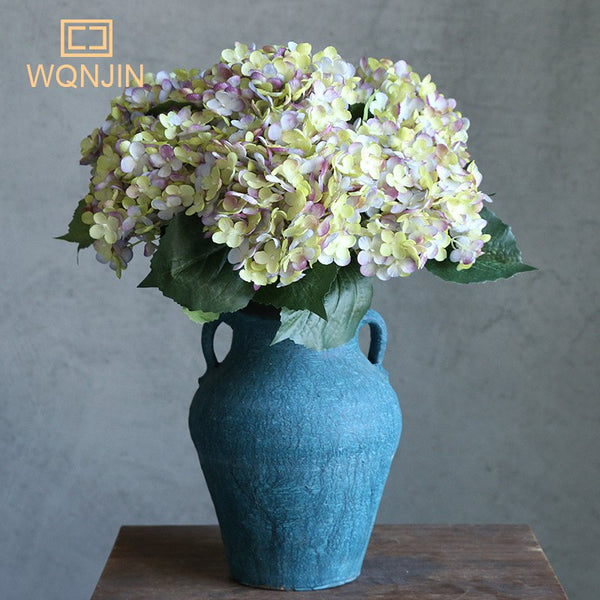 Hydrangea Silk Flowers-ToShay.org
