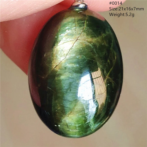 Green Diopside Pendant-ToShay.org