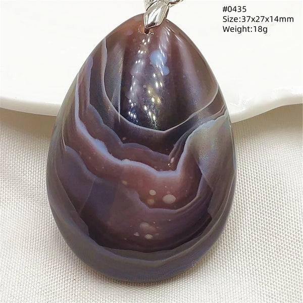 Black Red Agate Pendant-ToShay.org