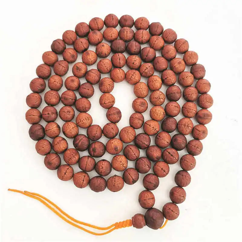 Brown Phoenix Eye Bodhi Mala-ToShay.org
