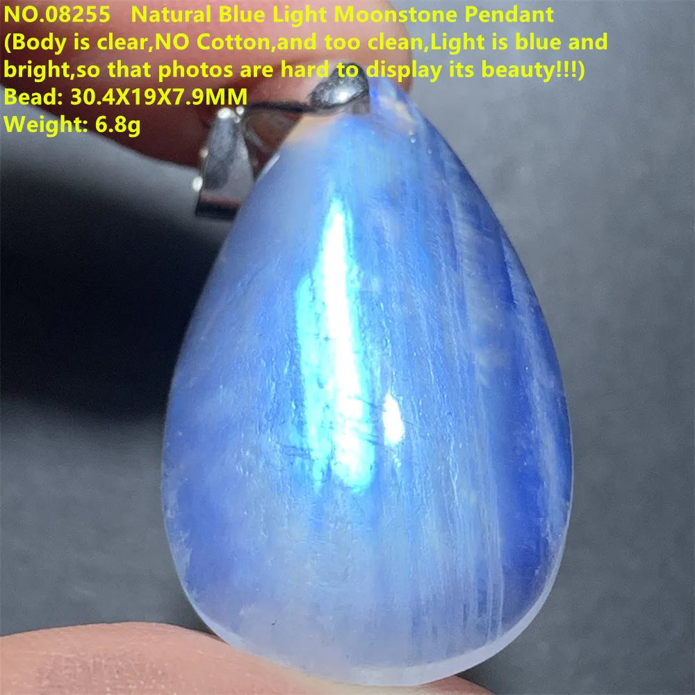 Blue Light Moonstone Pendants-ToShay.org