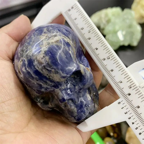 Blue Sodalite Skulls-ToShay.org