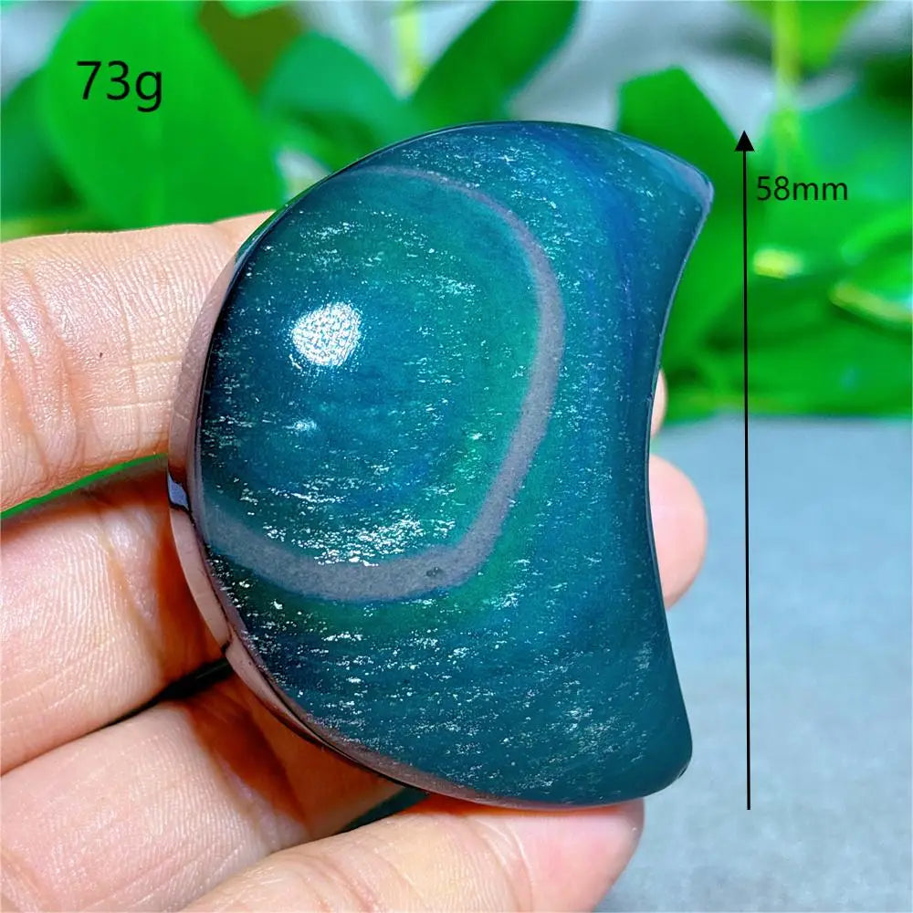 Rainbow Obsidian Moon-ToShay.org