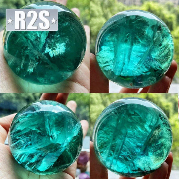 Green Fluorite Ball-ToShay.org