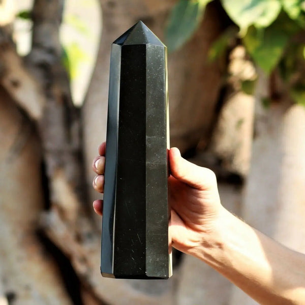 Black Tourmaline Column-ToShay.org