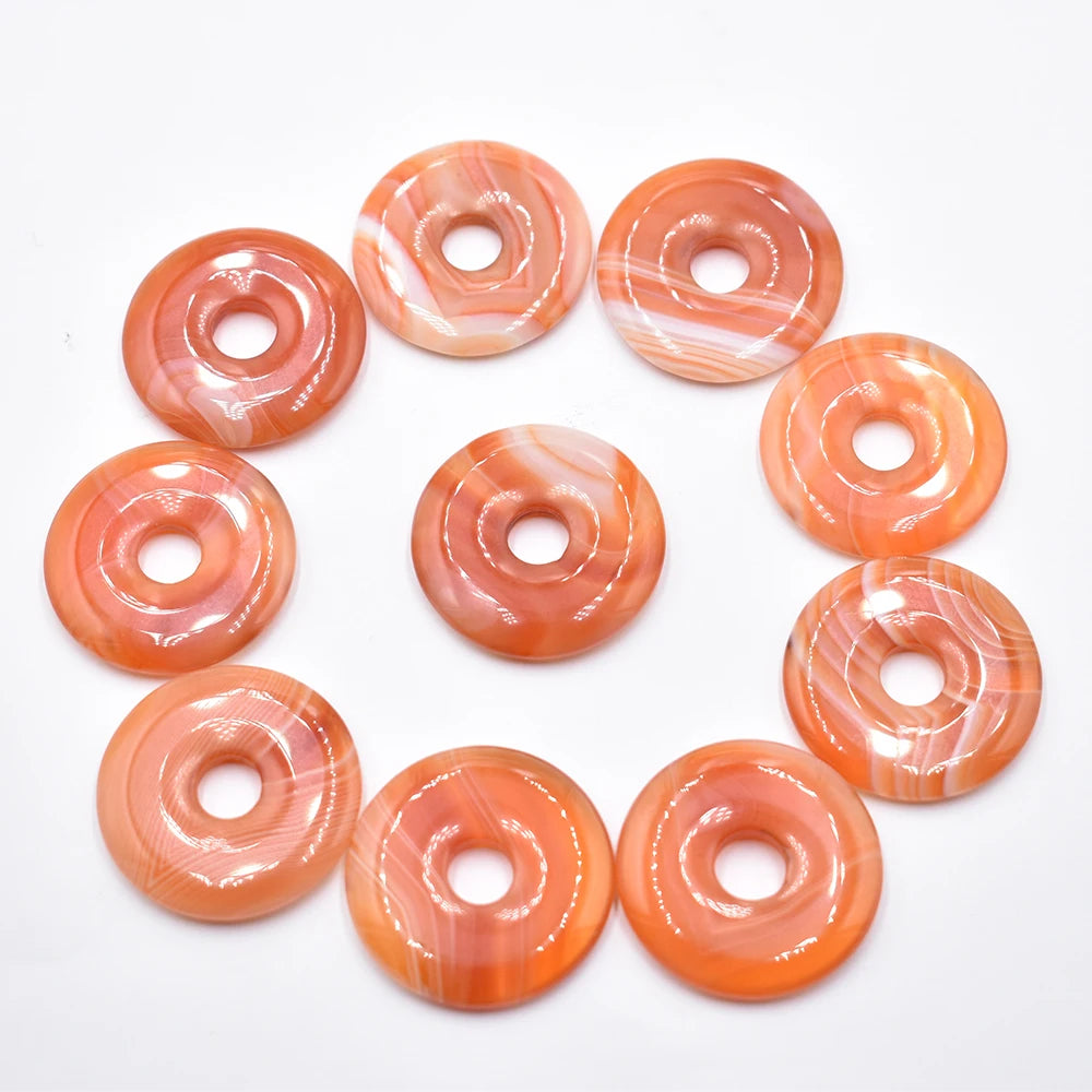 Mixed Stripe Doughnut Beads-ToShay.org
