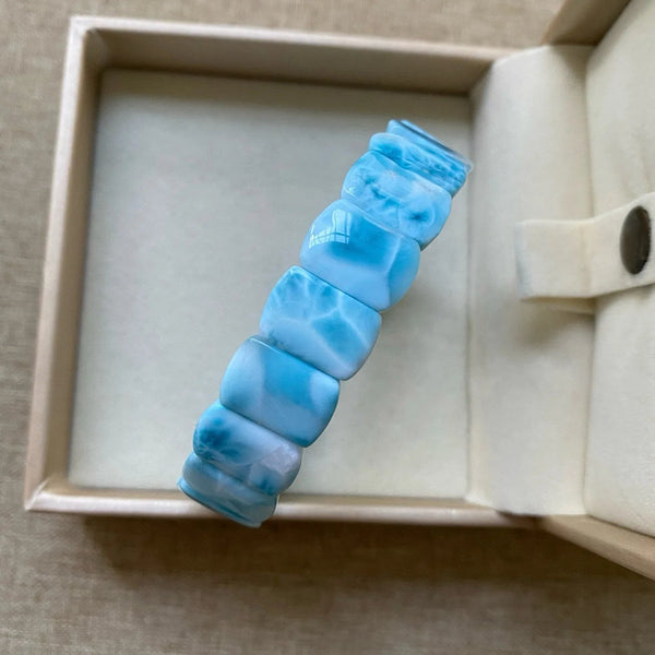 Blue Larimar Bracelet-ToShay.org