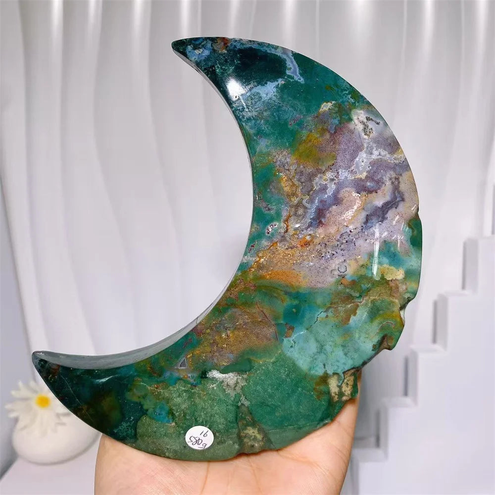Blue Ocean Jasper Moon-ToShay.org