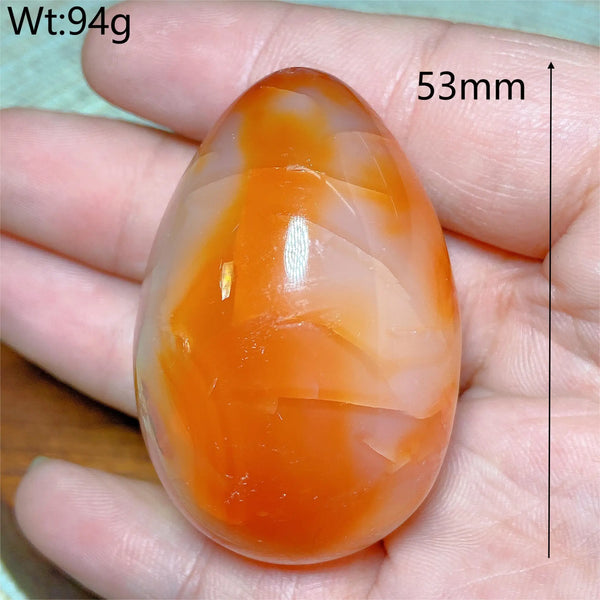 Orange Carnelian Egg-ToShay.org