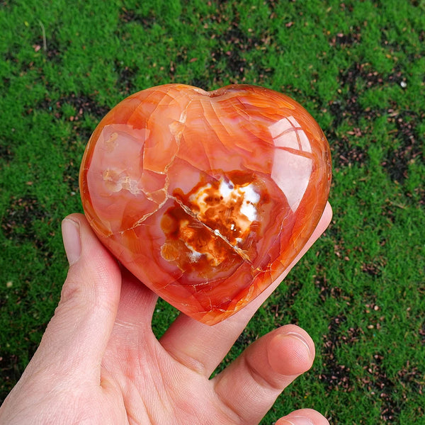 Red Agate Heart-ToShay.org