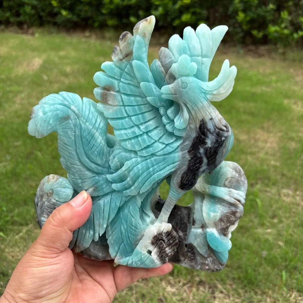 Blue Amazonite Quartz Phoenix-ToShay.org