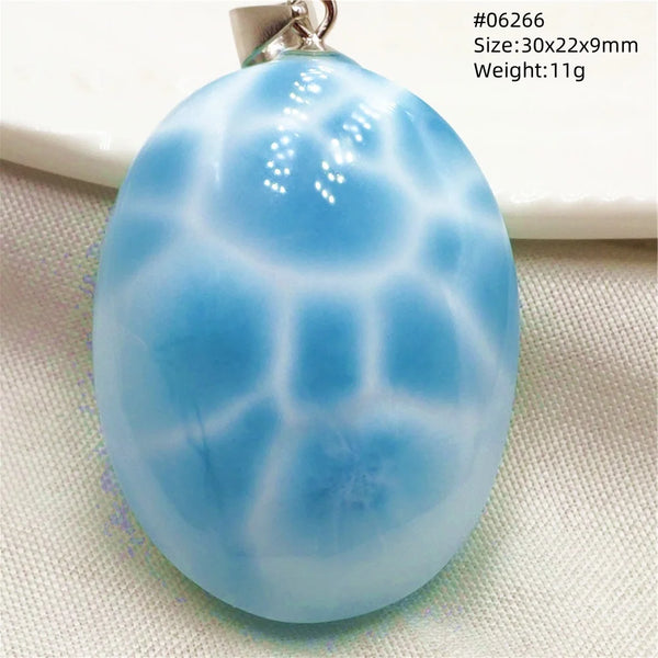 Blue Larimar Pendant-ToShay.org