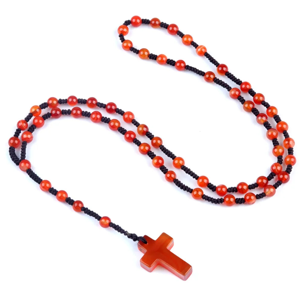 Mixed Crystal Bead Rosary-ToShay.org