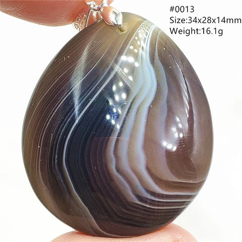 Black Agate Pendant-ToShay.org