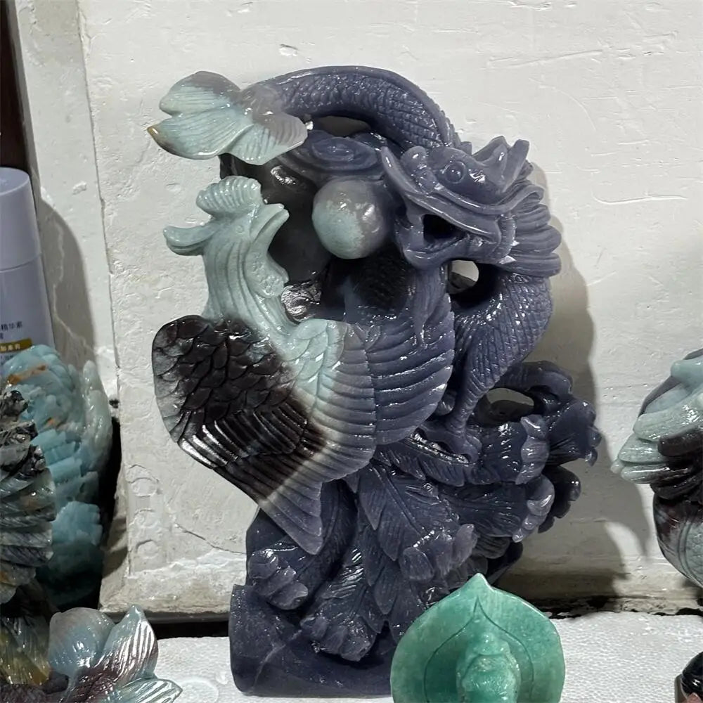 Blue Trolleite Dragon Phoenix-ToShay.org