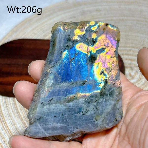 Purple Labradorite Slab-ToShay.org
