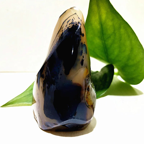 Yellow Moss Agate Flame-ToShay.org