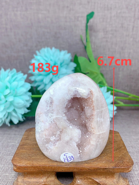 Pink Amethyst Agate Geode-ToShay.org