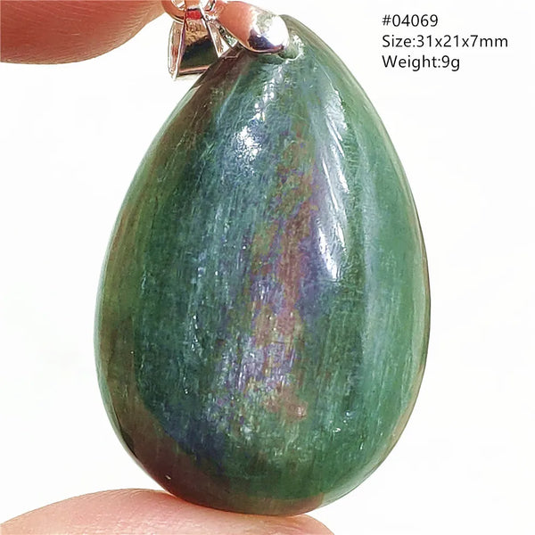 Green Kyanite Pendant-ToShay.org