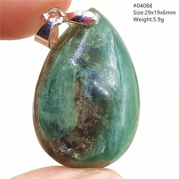 Green Kyanite Pendant-ToShay.org