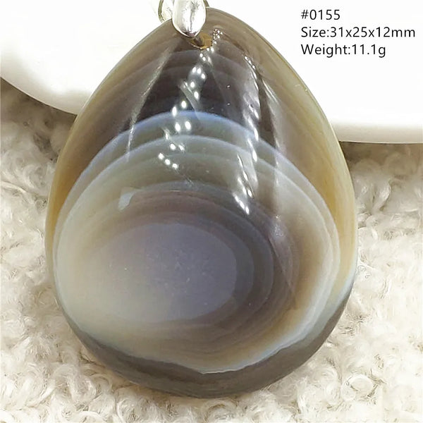 Grey Lace Agate Pendant-ToShay.org