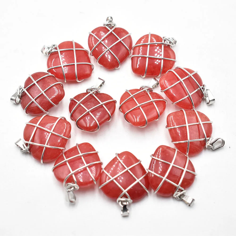 Mixed Crystal Wrap Hearts-ToShay.org