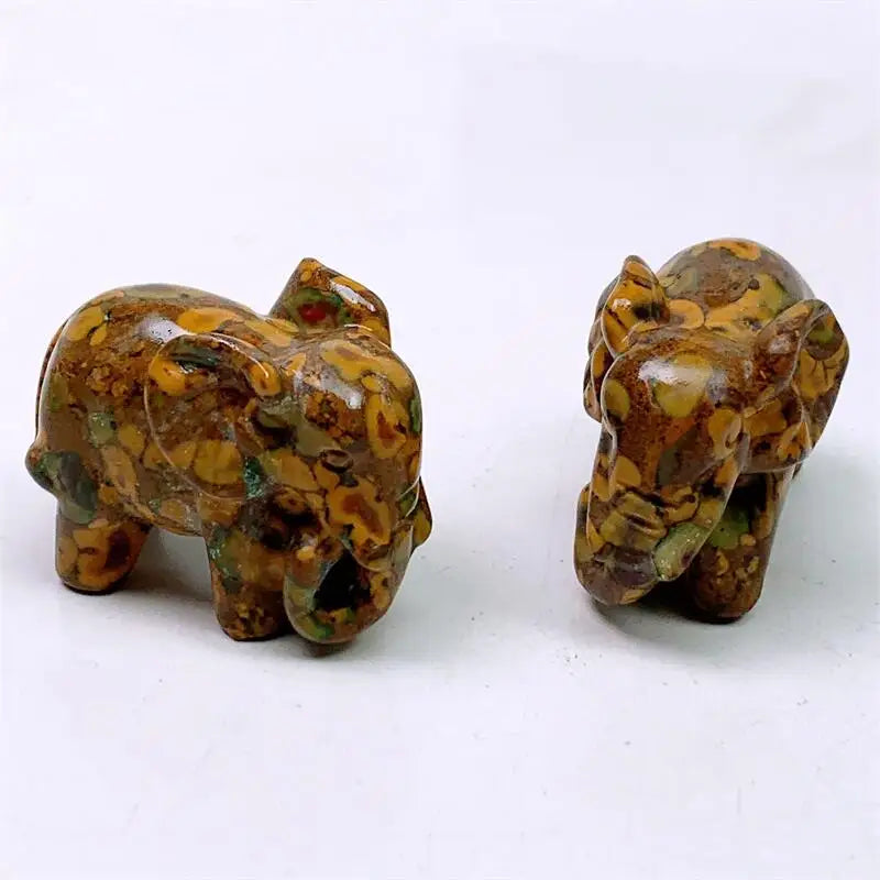 Brown Azolite Elephant-ToShay.org