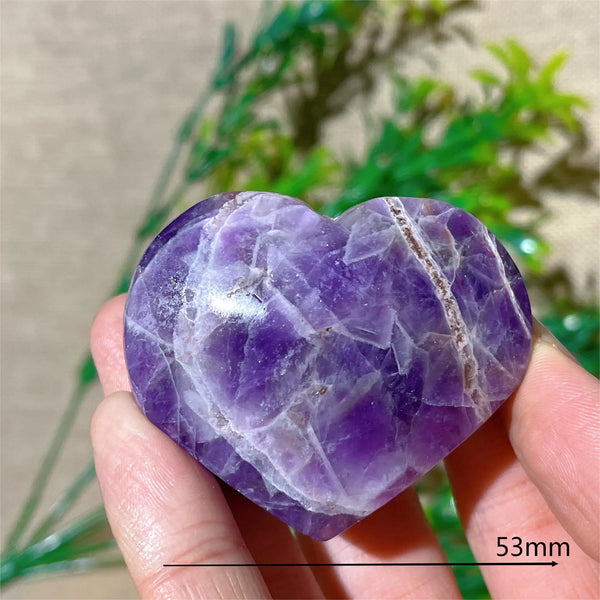 Purple Dream Amethyst Heart-ToShay.org