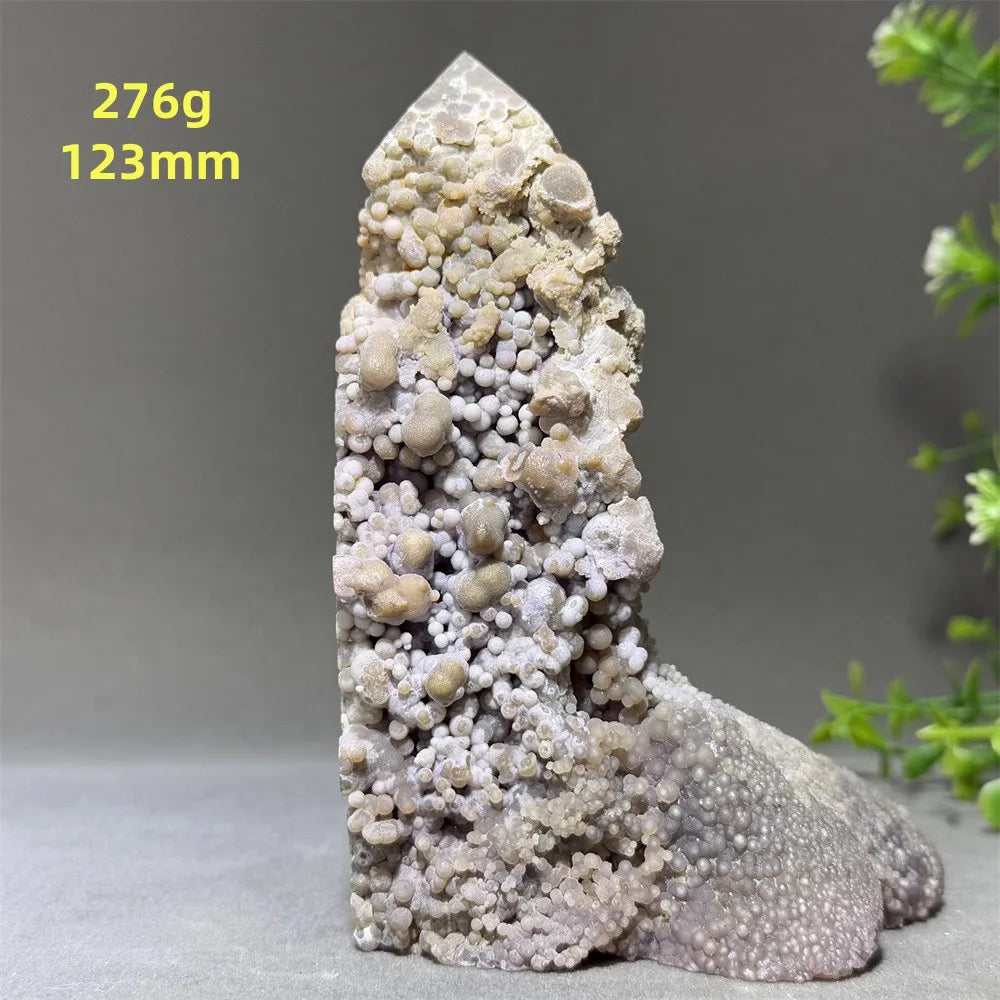 Purple Grape Agate Tower-ToShay.org