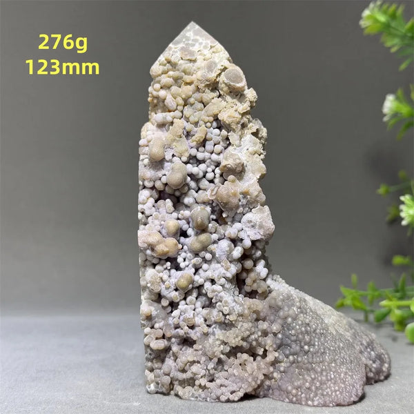 Purple Grape Agate Tower-ToShay.org