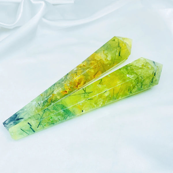 Green Grape Stone Scepter-ToShay.org