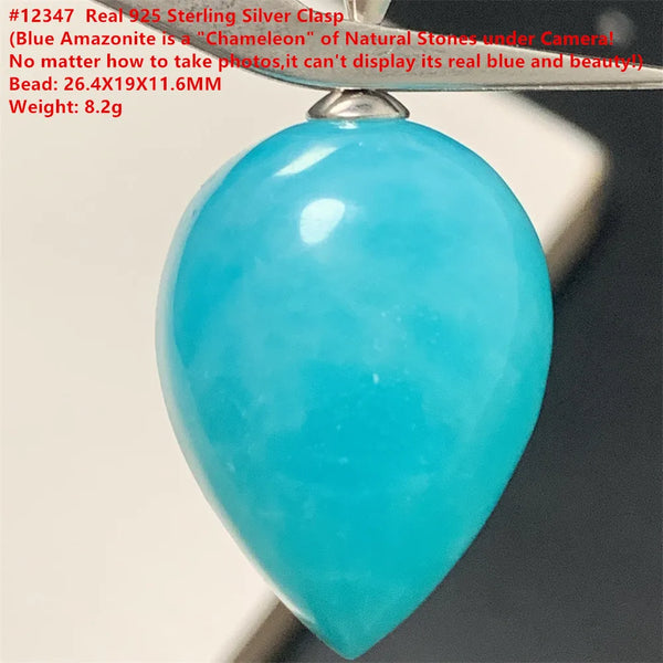Blue Amazonite Pendants-ToShay.org