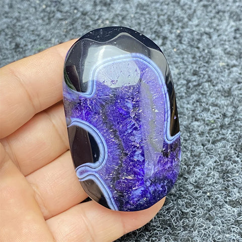 Purple Black Amethyst Agate-ToShay.org