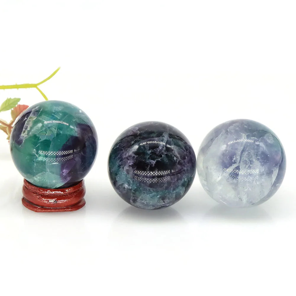 Green Fluorite Ball-ToShay.org
