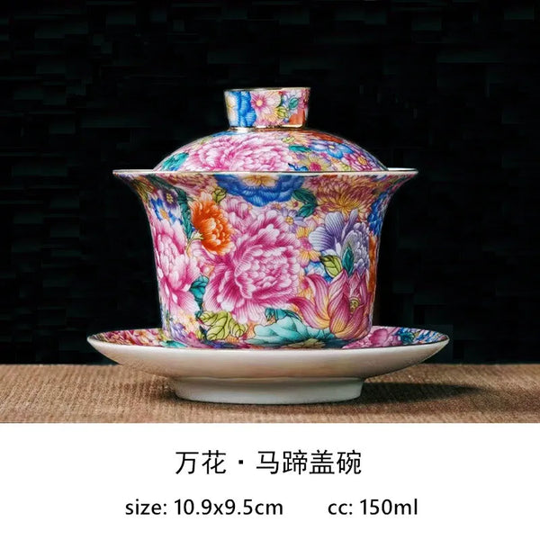 Gaiwan Ceramic Tea Bowl-ToShay.org