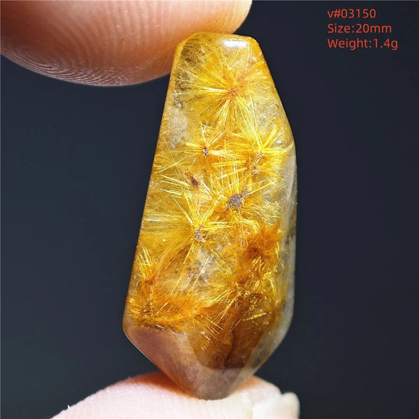 Gold Rutilated Quartz-ToShay.org