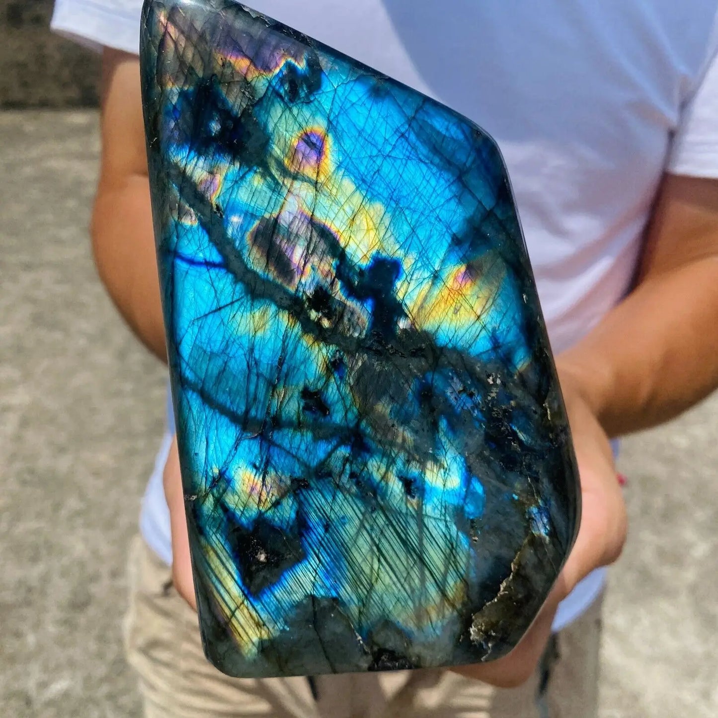 Blue Labradorite Stone-ToShay.org